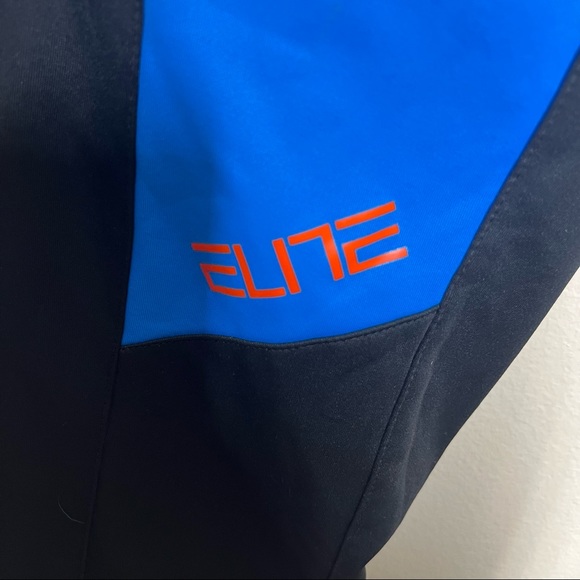 Nike Therma Fit Elite Black and Blue Track Pants Mens Size Small Sports Active - Picture 8 of 11